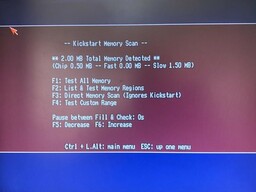 [Amiga Test Kit](https://github.com/keirf/Amiga-Stuff) showing 2MB RAM