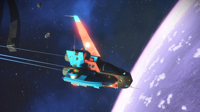 Photo of the starship Horizon Vector NX