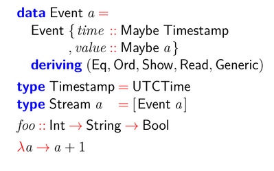 _lhs2tex_ adjusted to be less italic, sans-serif and use some colour