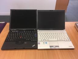 left: X61S; right: R600