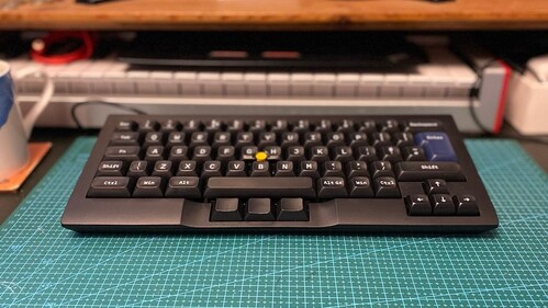 Tex Shura keyboard, ISO-UK layout